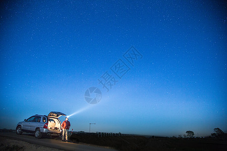 郊外夜景高清图片