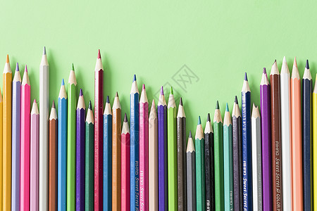 书写或绘图设备铅笔简约风格摆拍背景