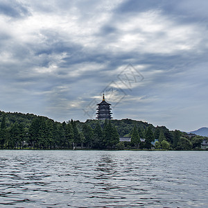 雷峰塔背景图片