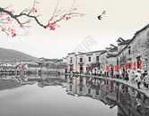 中国风建筑古典图图片
