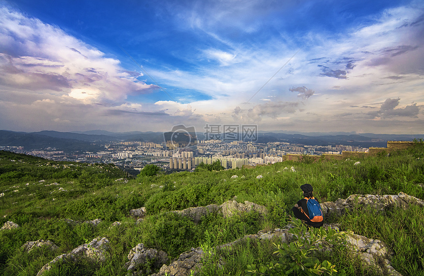 登山者图片