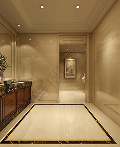 欧式奢华风卫生间室内设计效果图图片