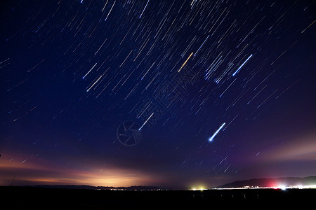 青海湖星空青海湖星轨背景