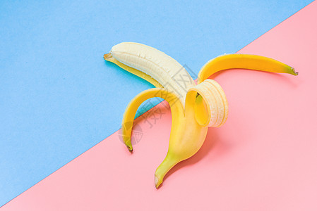 水果PPT创意香蕉背景