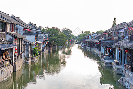 西塘古镇背景图片
