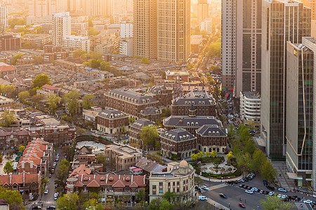 天津城市风光背景图片