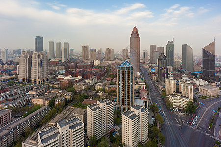 天津建筑城市风光背景图片