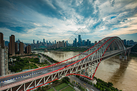 朝天门大桥背景图片