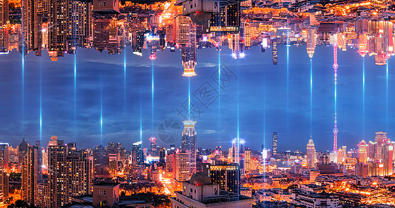 城市网络科技图片