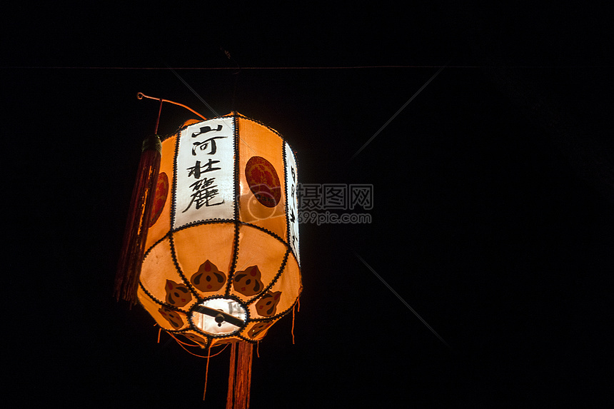 中国风的传统艺术的灯笼图片