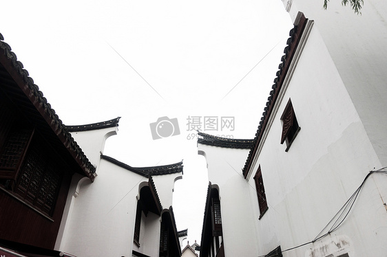 水墨中国风建筑图片