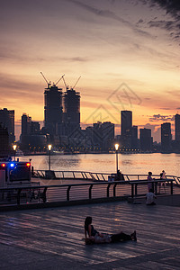 上海外滩城市夜景图片