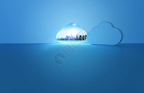 云端技术的城市图片