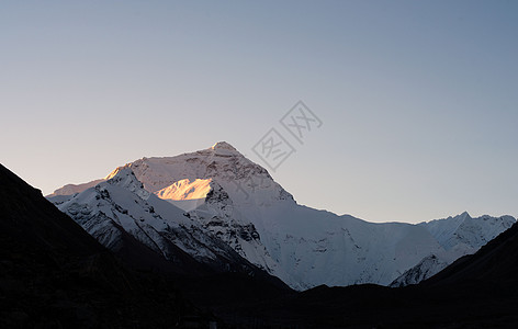 高山星空珠峰大本营背景