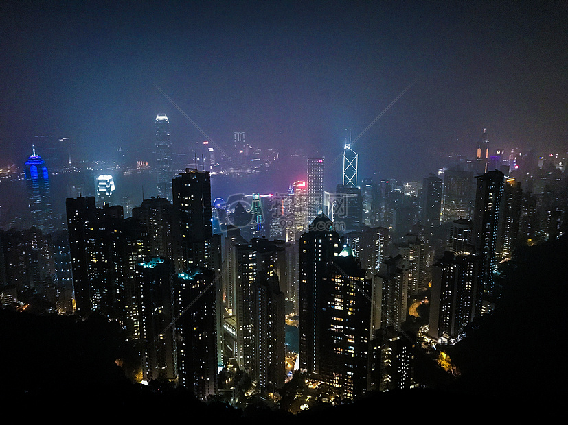 香港夜景图片