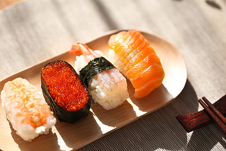 寿司宣传单日料寿司背景