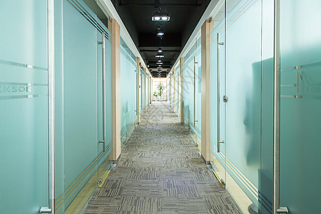 现代商务办公空间环境走廊高清图片素材