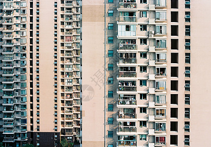 房地产线条高楼林立的城市风光背景