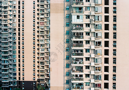 高楼林立的城市风光背景图片