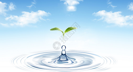 水源污染环保科技设计图片