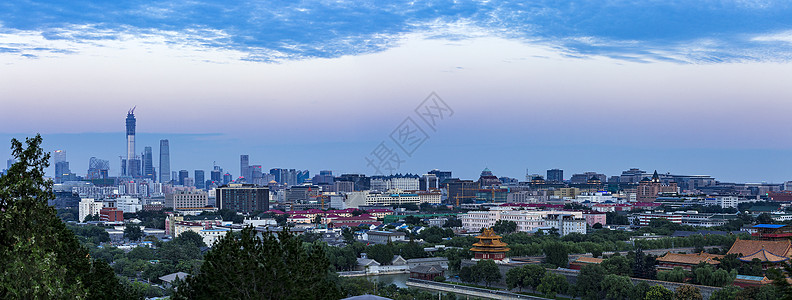 北京蓝天帝都的北京背景