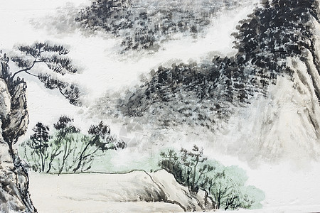 中国传统水墨国画艺术图片