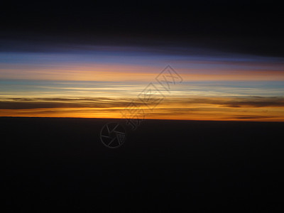 日落天空黄昏晚霞背景图片