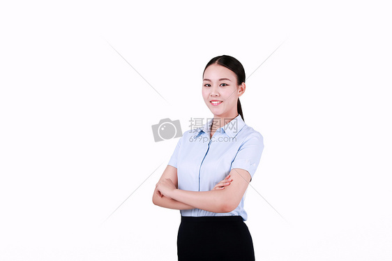 自信的女性商务白领图片