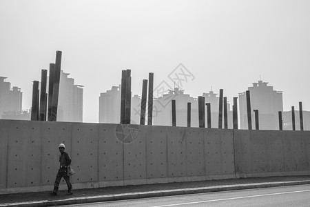 中国城市化进程向现代化发展背景图片