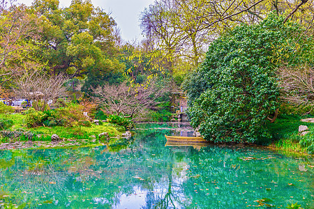 小九寨沟九寨沟五彩池背景