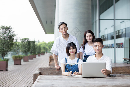 一起交流学习的学生同学背景