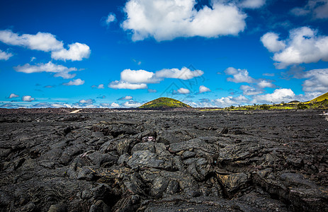 夏威夷火山夏威夷大岛背景