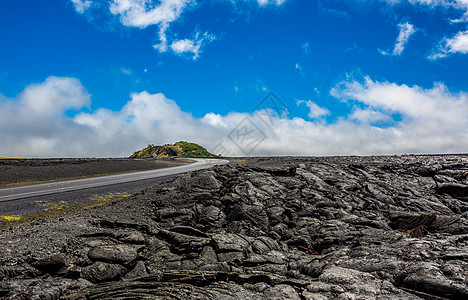 夏威夷火山夏威夷大岛背景