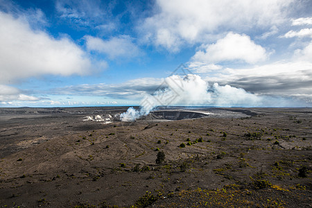 夏威夷火山夏威夷大岛背景