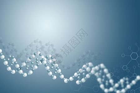化学分子科技背景图片