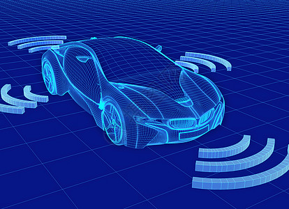 行车雷达汽车装置高清图片