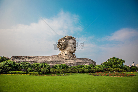 长沙橘子洲头风景图片