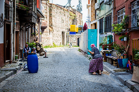 土耳其伊斯坦布尔街道人文图片