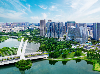 俯瞰城市图郑州城市俯视图背景