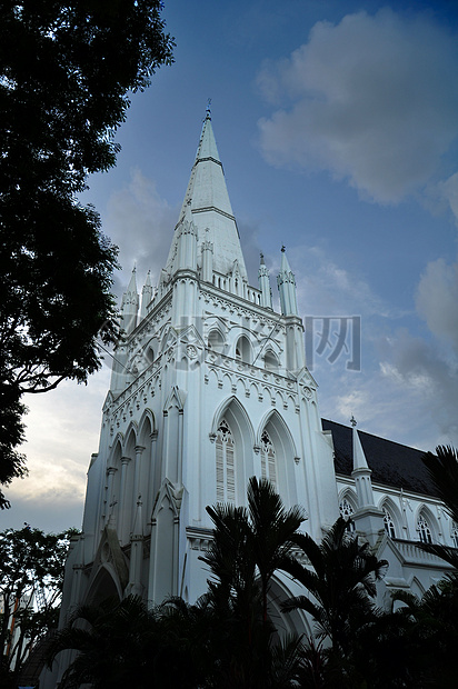 新加坡教堂图片