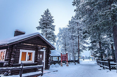 城市雪景冬日瑞典背景