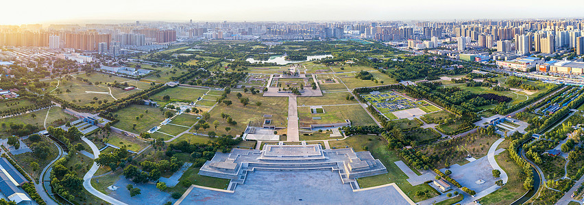 西安大明宫全景图背景