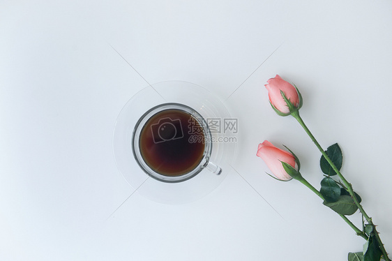 七夕玫瑰下午茶图片