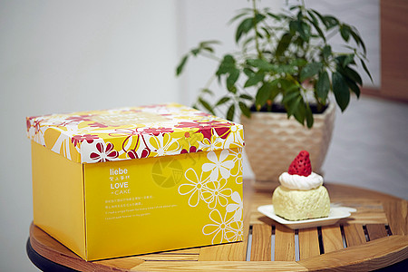 蛋糕包装盒蛋糕盒 包装盒背景