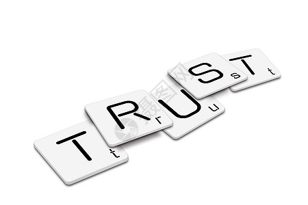宋体英文字母trust设计图片