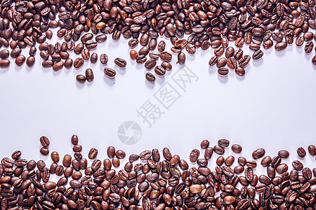 咖啡豆纹理背景图片