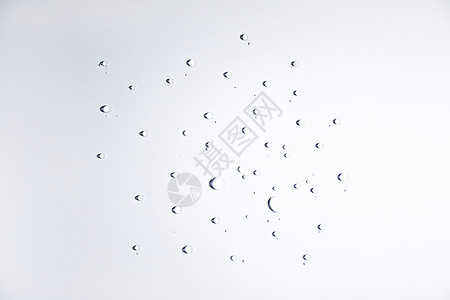 白色的水滴背景图片