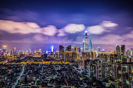 魔都迷人夜景图片