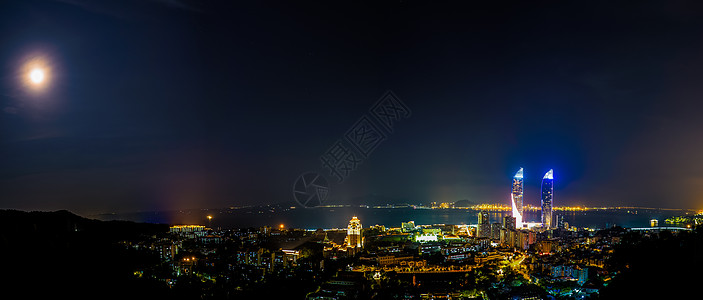 厦门夜景厦门城市夜景高清图片