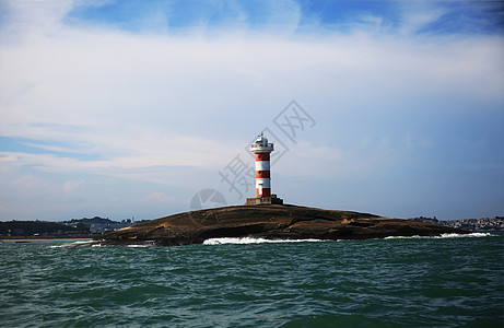 福建海边的灯塔图片